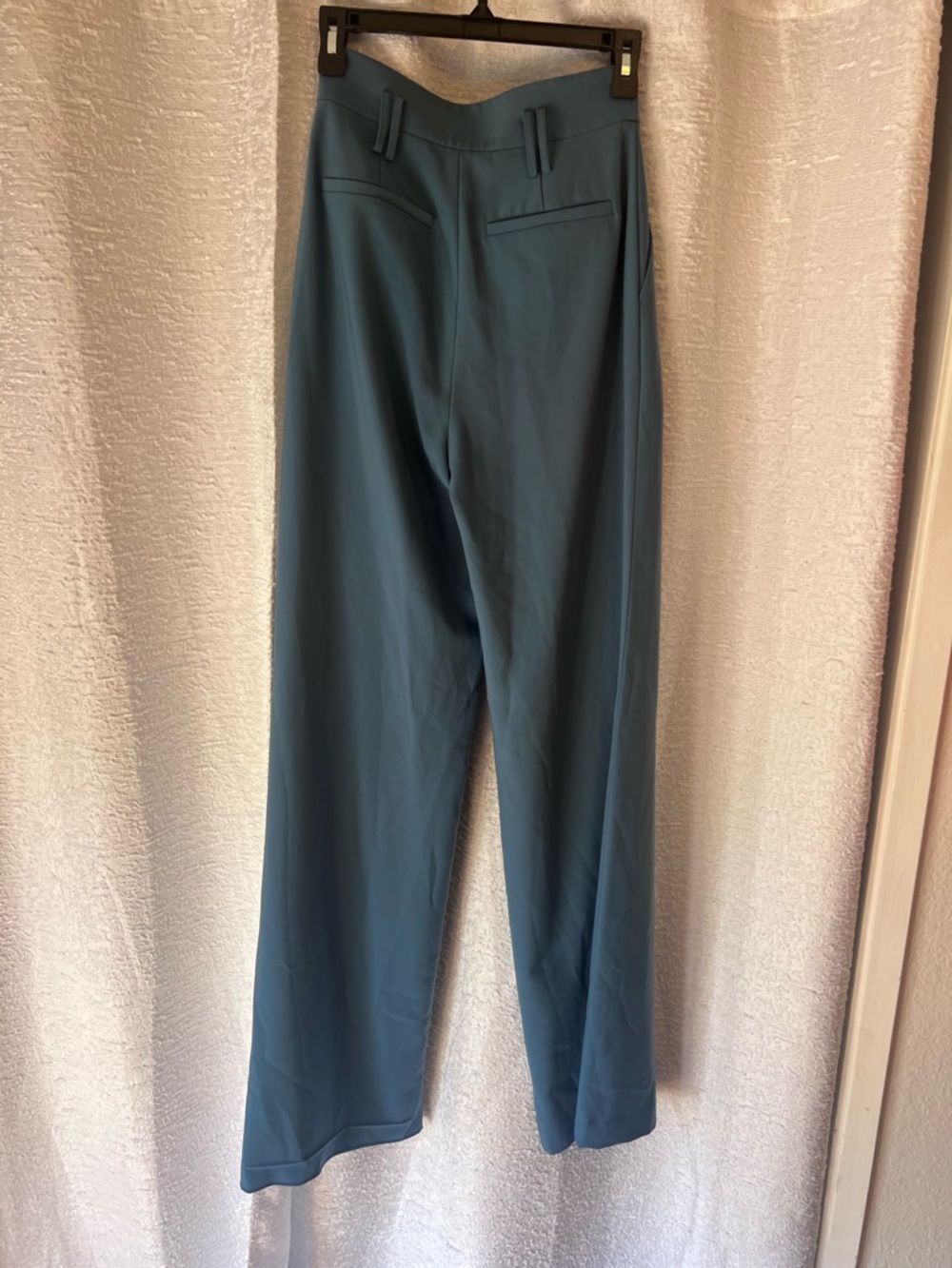Marciano Teal Straight-Leg Dress Pants